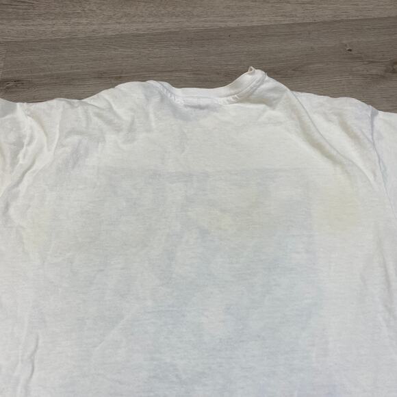 Vintage 80s Ken Brown Single Stitch Art Print Tee Shirt Men's XL - Picture 9 of 10